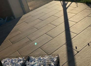 Pose de carrelage extérieur terrasse Seine et Marne
