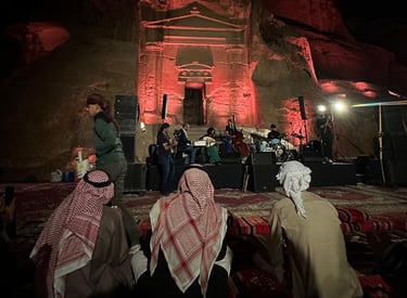 Beida- Petra Bedouin Jazz performance 