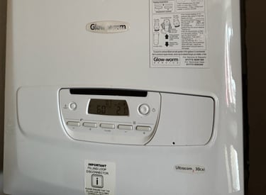 Glow-worm boiler service North Devon