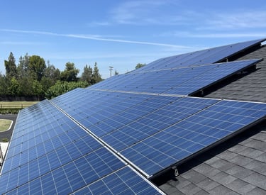 clean solar panels clovis ca