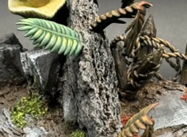 Base Gestaltung und Bemalung vom Miniatur Bemalservice Little Giants