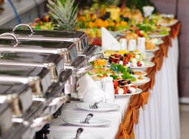 Best in class buffet at Mihira banquets with an impeccable service