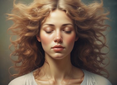 A serene landscape symbolizing healing and personal growth.