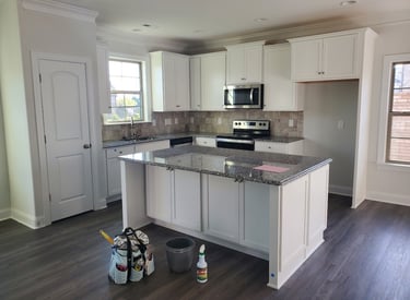 Kitchen after fire greensboro