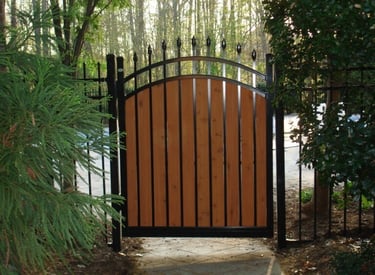 custom fabrication metal gate greensboro burlington 