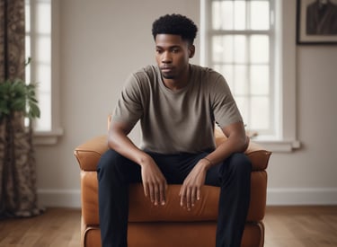 A warm, colorful therapy room with toys and art supplies inviting a child to feel safe.