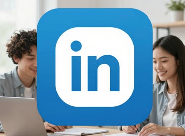 A laptop screen showing sustainability data charts in a cozy workspace.