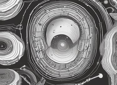 Microscopic view of neurons highlighting genetic markers linked to ALS.
