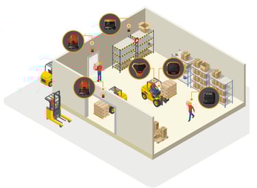 Tag based pedestrian detection