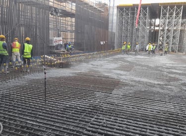 الخرسانة والهيكل الإنشائي