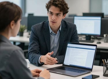 a wooden judge's hammer sitting on top of a table