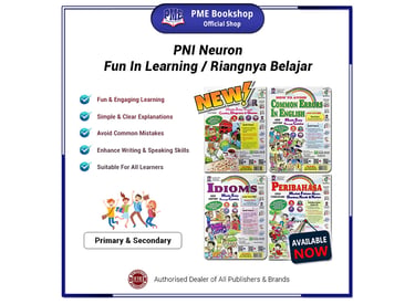PNI Neuron Fun In Learning books for Malaysian syllabus SPM and UASA visual learning and memory mastery prep.