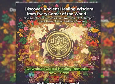 Global Healing Remedies from Ayurveda and other traditions.