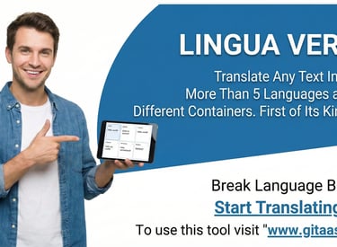 Lingua Verse: translate any Text instantly in 5 languages