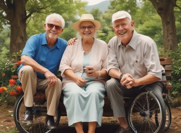 A happy middle-aged Romanian couple reviewing their private pension plan documents at home.