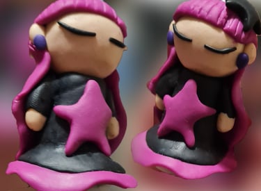 Figurines réalisées en pâte FIMO