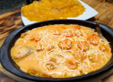 pescados en el  Restaurante La Fonda de los Arrieros Salento Quindío