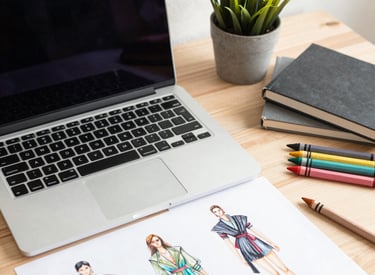 photo of white staircase