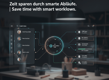 Saving time through automation workflow 
