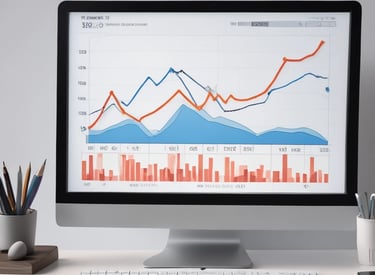 Modern laptop displaying a sleek, responsive website design on screen.