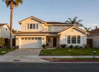 house in Riverside County on closing day