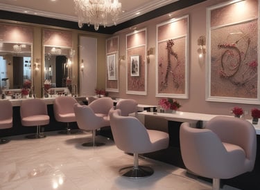 a man riding a skateboard down a street next to tall buildings