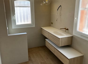 rénovation totale salle de bains