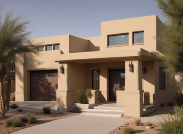 Modern commercial building with large windows featuring subtle grey window tinting.