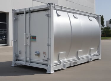 An open top container with its roof removed, ready for oversized cargo.