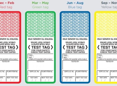Test Tag and Colours Port Hedland South Hedland Wedgefield