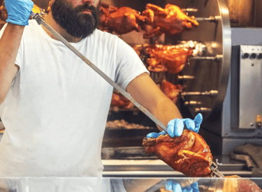 Pedidos, consultas y operativa para negocios de pollo asado y restauración.
