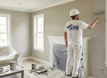 Interior home painting service with smooth finishes in Durham NC