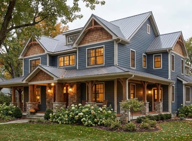 Siding installation project in the Triangle Area