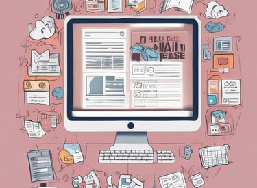 A digital marketing team analyzing campaign data on multiple screens.