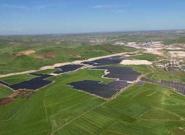 Mardin Mazıdağı GES projesi time-lapse çekimi
