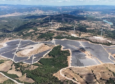 Hibrit Enerji santrali time-lapse çekimi ve proje takibi