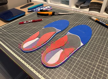 Fabrication de semelles orthopédiques