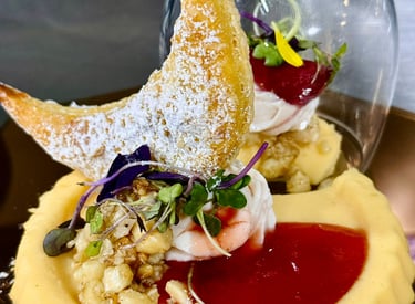 Flan de queso manchego, receta del chef