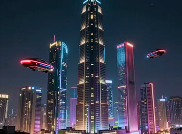 Abstract geometric shapes in soft tones representing modern design and anticipation.