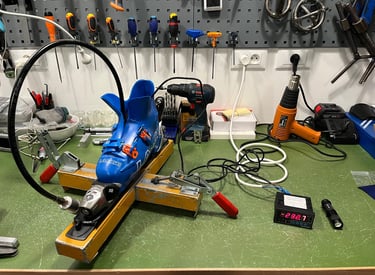 Test de resistance des outils 3D the boottools pour la mise aux pieds des chaussures de ski