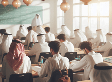 British International School Arab Classroom