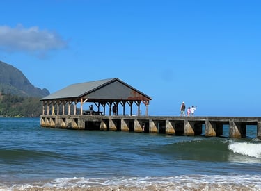 Hanalei Pier in Kauai