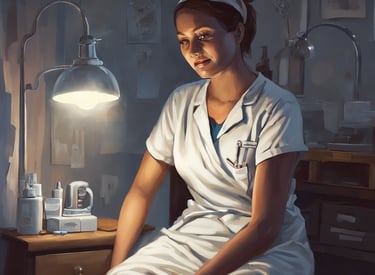 medical professionals working