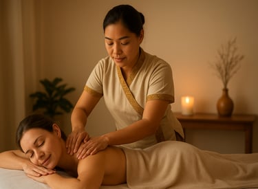 Thailändische Masseurin bei Bai Pho Thai Massage in Zossen – traditionelle Thaimassage zur Entspannu