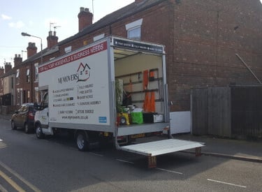 Man and van removal service based in loughborough