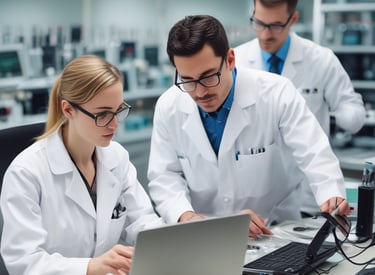A building with the word 'Cognizant' prominently displayed on it is framed by green tree leaves. The sky is a clear blue, creating a contrast against the foliage and the building.