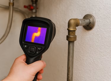 Leckortung mit modernster Technik – präzise Ortung von Wasserschäden ohne unnötige Zerstörung