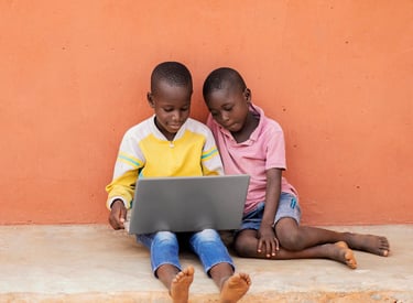 enfant africains technologies
