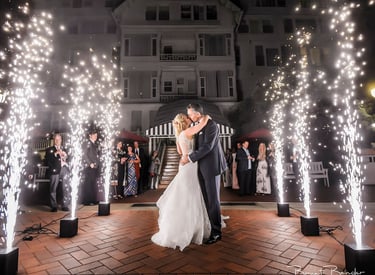 Atlanta Cold Sparklers for wedding first dance or birthday entrance for a wedding