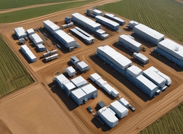 A technician performing maintenance on equipment.